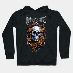 skull t-shirt "Death Before Dishonor" Hoodie